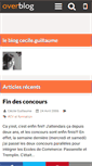 Mobile Screenshot of cecile.guillaume.over-blog.com