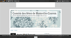 Desktop Screenshot of comitedesfetesblainville.over-blog.com