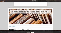 Desktop Screenshot of mitsukaru-ayame.over-blog.fr