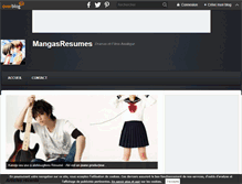 Tablet Screenshot of mangasresumes.over-blog.com