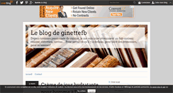 Desktop Screenshot of ginettefb.over-blog.com
