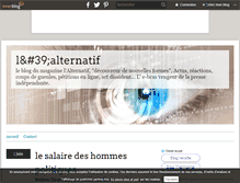 Tablet Screenshot of lalternatif.over-blog.com