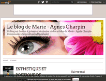 Tablet Screenshot of marieagnescharpin.over-blog.com