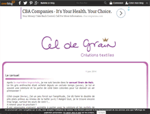 Tablet Screenshot of celdegrain.over-blog.com