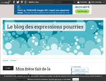 Tablet Screenshot of expressions-pourries.over-blog.com