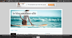 Desktop Screenshot of escrime-albi.over-blog.com