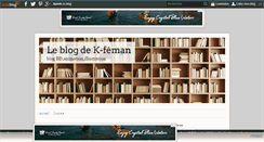 Desktop Screenshot of k-femanworld.over-blog.com