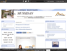 Tablet Screenshot of mussidan.over-blog.com