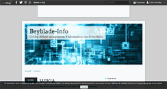 Desktop Screenshot of beyblade-info.over-blog.com