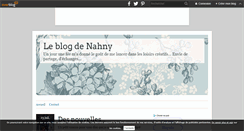 Desktop Screenshot of nahnylavie.over-blog.fr
