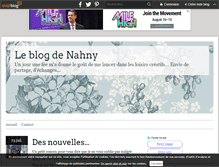 Tablet Screenshot of nahnylavie.over-blog.fr