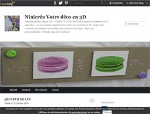 Tablet Screenshot of lescreationsdenini.over-blog.com