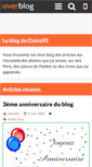 Mobile Screenshot of claire92.over-blog.com