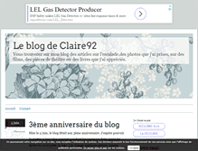 Tablet Screenshot of claire92.over-blog.com