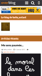 Mobile Screenshot of belle-enfant.over-blog.com