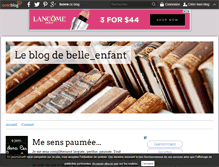 Tablet Screenshot of belle-enfant.over-blog.com