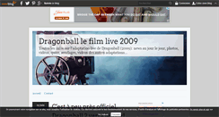 Desktop Screenshot of dragonballfilm.over-blog.com