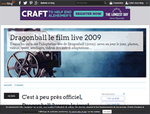 Tablet Screenshot of dragonballfilm.over-blog.com