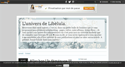 Desktop Screenshot of luniversdelibelula.over-blog.com