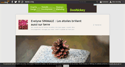 Desktop Screenshot of evelynesinimale.over-blog.com