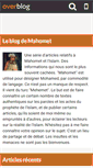 Mobile Screenshot of mahomet.over-blog.com