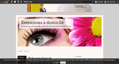Desktop Screenshot of extensions-a-domicile.over-blog.fr