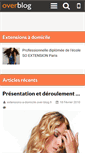Mobile Screenshot of extensions-a-domicile.over-blog.fr