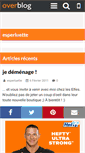 Mobile Screenshot of esperluette.over-blog.fr
