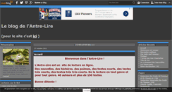 Desktop Screenshot of antrelire.over-blog.com