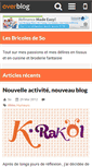 Mobile Screenshot of lesbricolesdeso.over-blog.com
