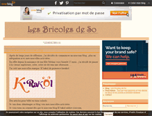 Tablet Screenshot of lesbricolesdeso.over-blog.com