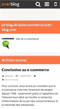 Mobile Screenshot of lpme-commerce.over-blog.com