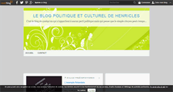 Desktop Screenshot of henricles.over-blog.com