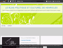 Tablet Screenshot of henricles.over-blog.com
