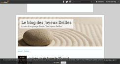 Desktop Screenshot of lesjoyeuxdrilles.over-blog.com