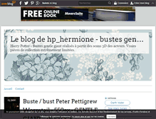 Tablet Screenshot of harry.potter.gentle.giant.collectors.over-blog.fr