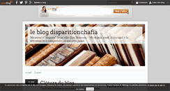 Desktop Screenshot of disparitionchafia.over-blog.com