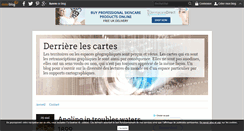 Desktop Screenshot of derrierelescartes.over-blog.com