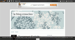 Desktop Screenshot of creacleo.over-blog.com