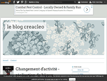 Tablet Screenshot of creacleo.over-blog.com