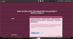Desktop Screenshot of lesperlesmusulmanes.over-blog.com