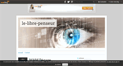 Desktop Screenshot of le-libre-penseur.over-blog.fr