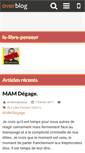 Mobile Screenshot of le-libre-penseur.over-blog.fr