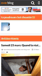 Mobile Screenshot of lapoudreusecestchouette.over-blog.com