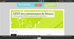 Desktop Screenshot of cfdt.des.communaux.de.meaux.over-blog.com