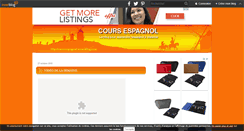 Desktop Screenshot of coursespagnol.over-blog.com