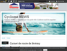 Tablet Screenshot of cyclisme-news.over-blog.fr