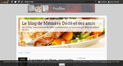 Desktop Screenshot of chez-memere-dede.over-blog.com