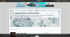 Desktop Screenshot of lapprentie.couturiere.over-blog.com