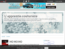 Tablet Screenshot of lapprentie.couturiere.over-blog.com